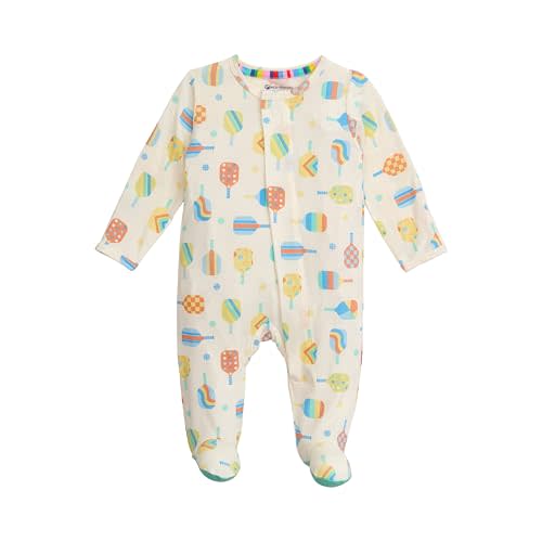 Magnetic Me Girls Modal Magnetic Baby Footie Pajamas | Silky Soft Modal Fabric | Baby Sleepers Available Sizes PRE - 24M