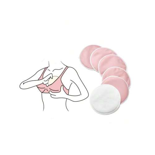 6-Pack Nursing Pads - Washable Breast Pads For Breastfeeding, Nursing Bra Nipple Pads For Breastfeeding, Pumping Bra Reusable Breast Pads, | SHEIN USA