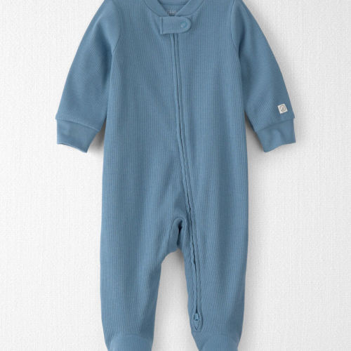 Baby Organic Cotton Rib Sleeper Pyjama | Carter’s Oshkosh Canada