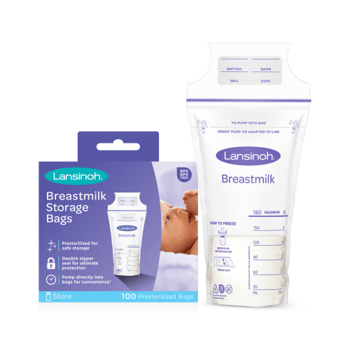 Lansinoh Breastmilk Storage Bag, 100ct