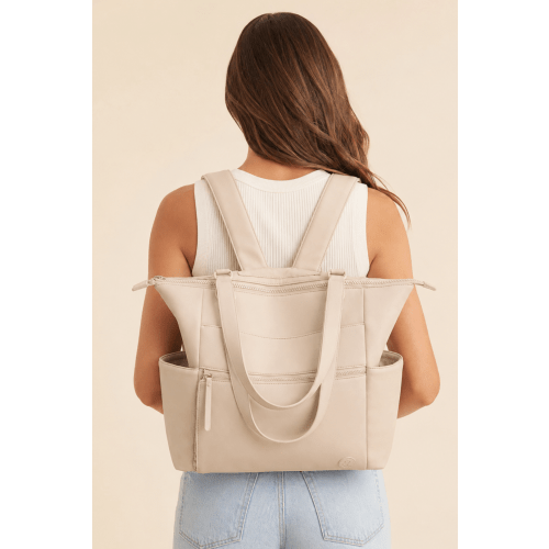 Lane Convertible Diaper Bag Tote | Sand