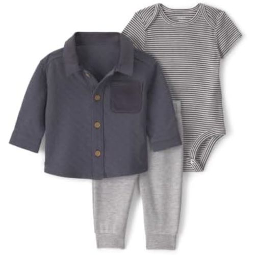 Carter's Baby Boys' 3-piece Bodysuit Pant Sets