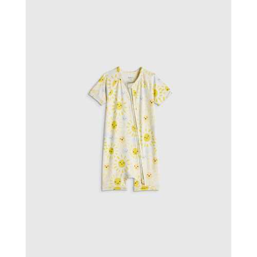 Bamboo Shortie Onesie Pajama - Baby in Sunshine