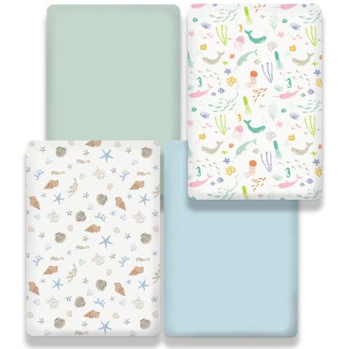 Sea World Play Yard Fitted Sheet