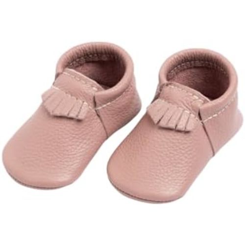 Freshly Picked First Pair City Leather Moccasins - Unisex Baby Shoes, Soft Sole, Crib Shoes
