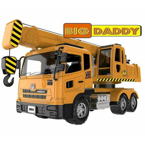 Big Daddy Toy Truck Crane 32810 Extendable Arms & Lever to Lift Crane Arm
