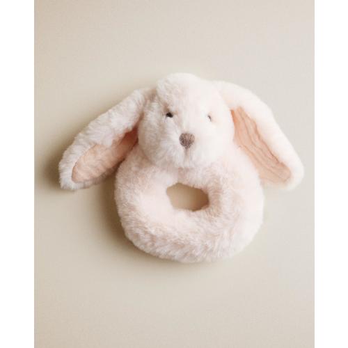 RABBIT BABY RATTLE PLUSH TOY