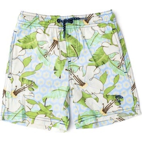 Shade Critters Hibiscus Swim Trunks
