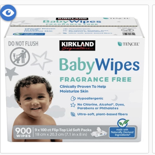 Baby Wipes Fragrance Free, 900-count | Costco