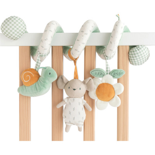 Multi Activity Spiral & Swaddle Set, Floral - Saro | Maisonette