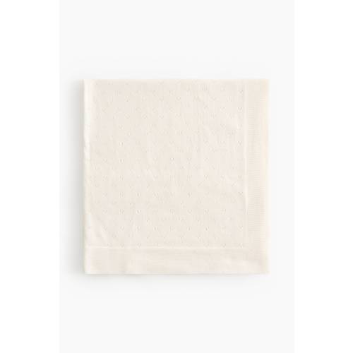 COTTON POINTELLE BABY BLANKET