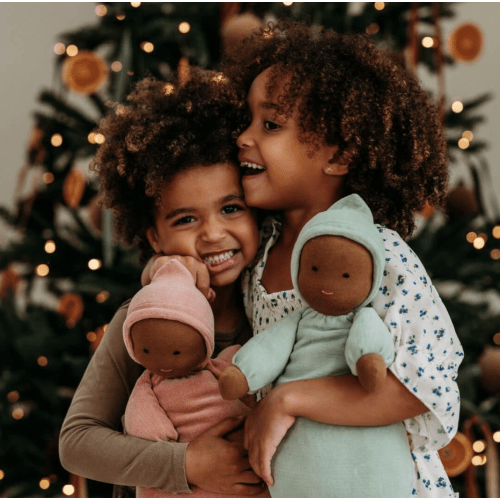 Bella Luna Waldorf Doll - Dark Skin Tone
