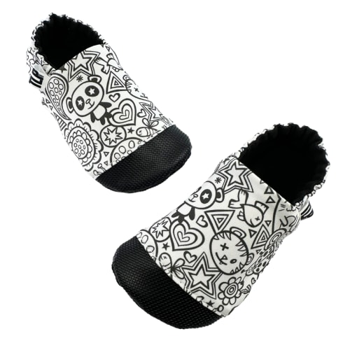 B&W Doodle (Color Me) – TLP Shoes