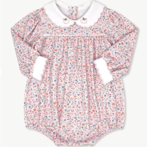 Memory Making Bubble Long Sleeve - Pumpkin Grove Floral
