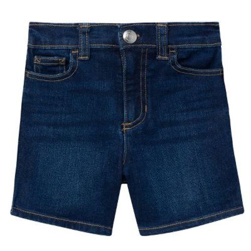 Gerber Baby Neutral Denim Shorts, Dark Blue Denim Wash, 6-9 Months