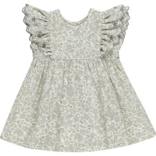 Alina Floral Organic Cotton Ruffle Dress, 6-12M