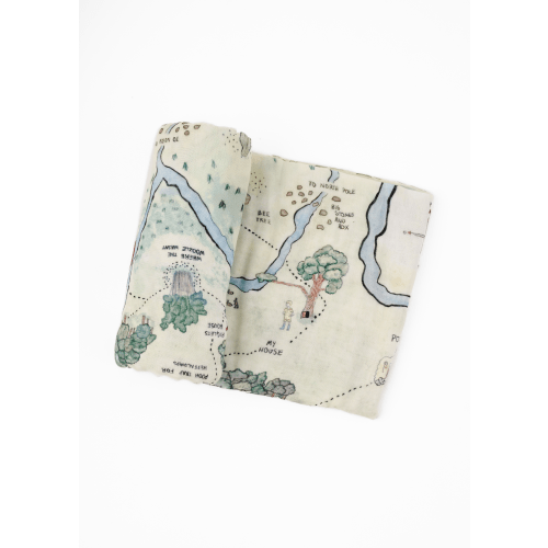 Hundred Acre Woods Baby Swaddle Blanket – Little Crowns & Capes