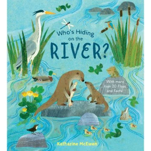 Who's Hiding on the River? - (Board Book)