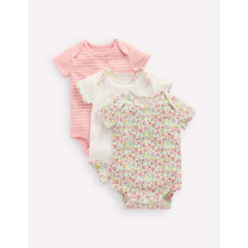 Floral 3 Pack Bodies-Multi Flowerbed Pack 6-9M