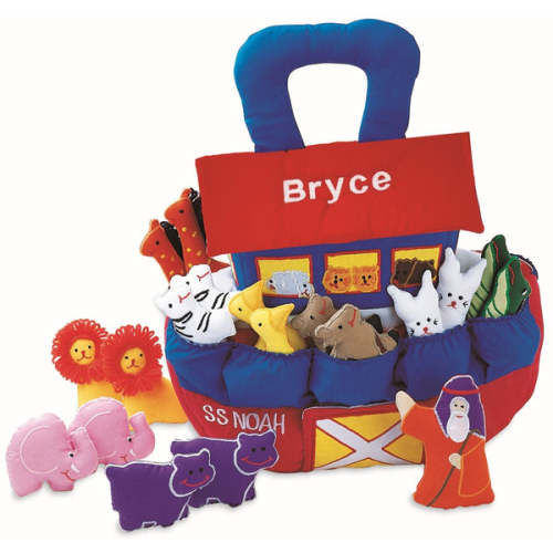 SS Noah’s Ark Soft Sculpture Toy Boat