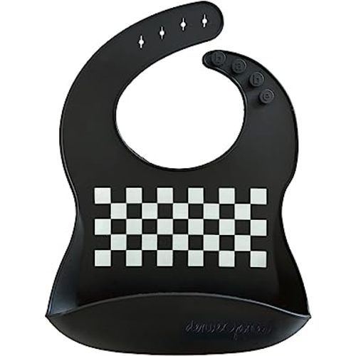 Denver James Silicone Feeding Bibs | Dishwasher Safe. Waterproof. Adjustable.