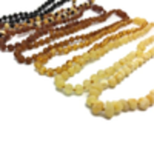11 Inch Baltic Amber Teething Necklace Baby Authentic