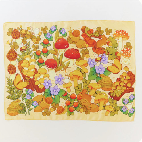 Seek & Find Mushroom Playmap | Waldorf Small World Play Toy By Sarah – Sarah's Silks