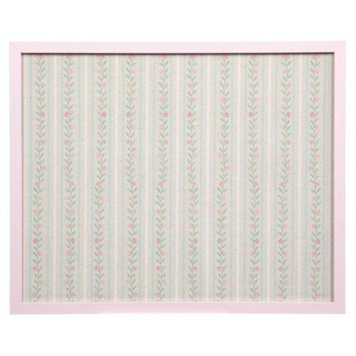 Floral Striped Memo Board