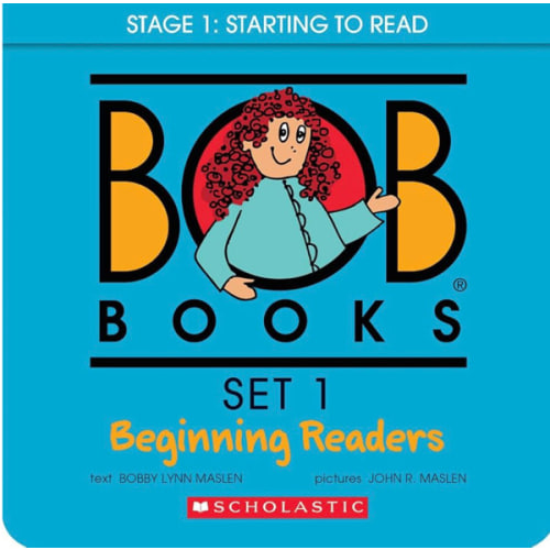Bob Books - Set 1: Beginning Readers Box Set | Phonics, Ages 4 and up, Kindergarten (Stage 1: Starting to Read)