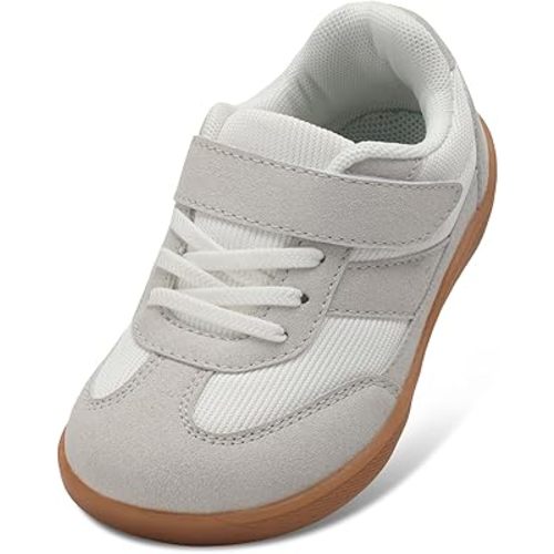 Toddler Shoes Zero Drop Minimalist Sneakers for Toddler/Little Kid Barefoot Slip on Tennis Shoes for Kids Boys Girls