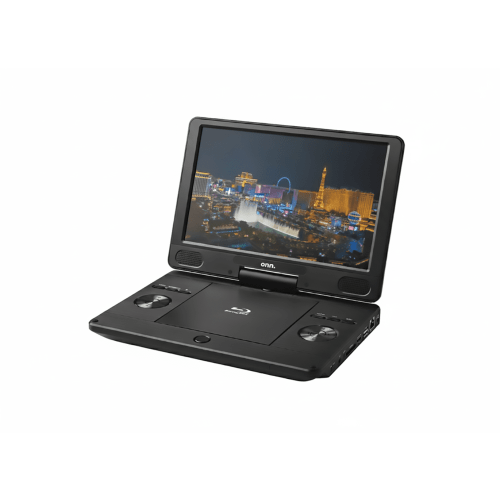 Onn. Portable Blu-Ray Disc/DVD Player with 1080p HD Resolution