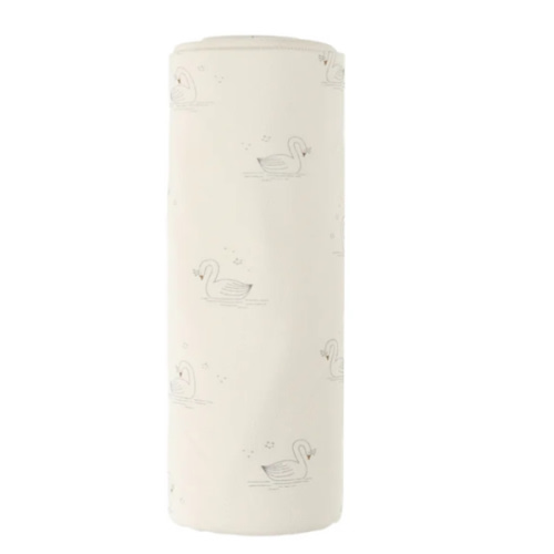 Quincy Mae Organic Swaddle – Swans