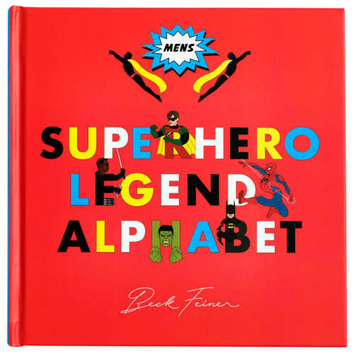 Superhero Legends Alphabet Book: Mens