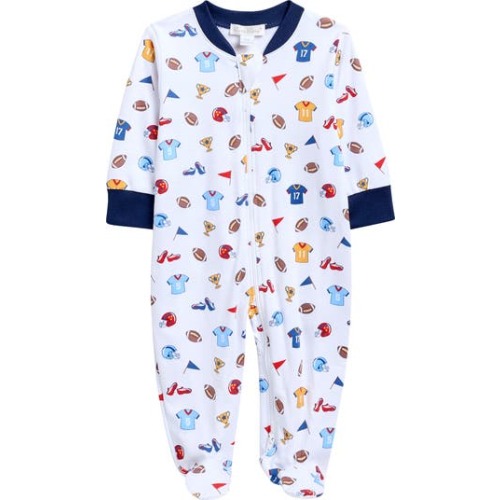 Pima Cotton Footie, 9M