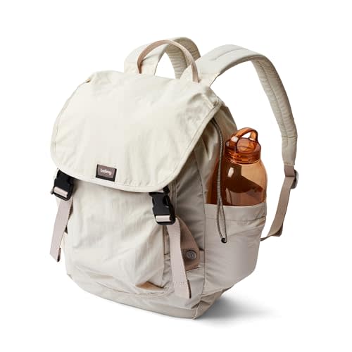 Bellroy Cinch Backpack 20L, Lightweight Backpack - Oat | 20L lightweight backpack with external organization and adjustable shoulder straps