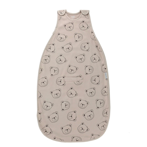 4 Season® Ultimate Baby Sleep Bag, Merino Wool & Organic Cotton, Teddy Bear