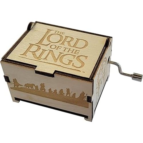 Lord of The Rings Mini Music Box, with “The Breaking of The Fellowship” Song, Gifts for Women, Birthday, Christmas (Standard)