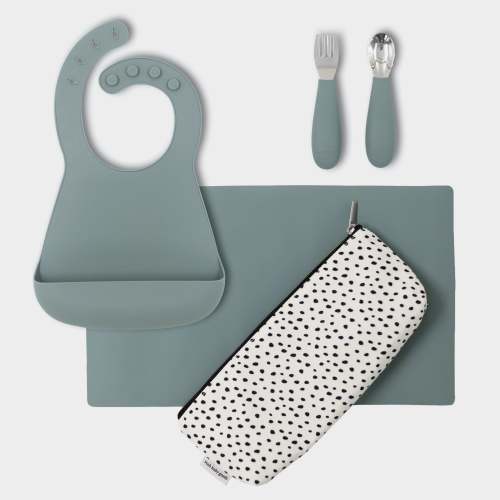 Out & About Feeding Kit (You Choose Colors) – Yeah Baby Goods