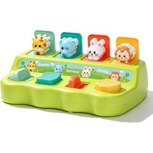 Cause and Effect Pop Up Toys for Boys and Girls Ages 18 Months+