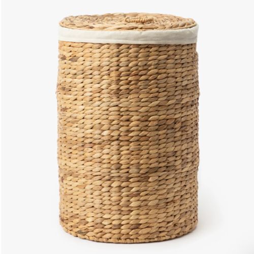 Round Water Hyacinth Basket