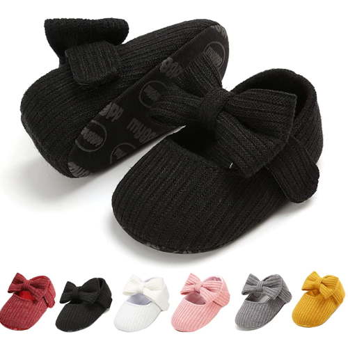 Infant Baby Boys Girls Slippers Cozy Fleece Booties Soft Bottom Warm Cartoon Socks Newborn Crib Shoes