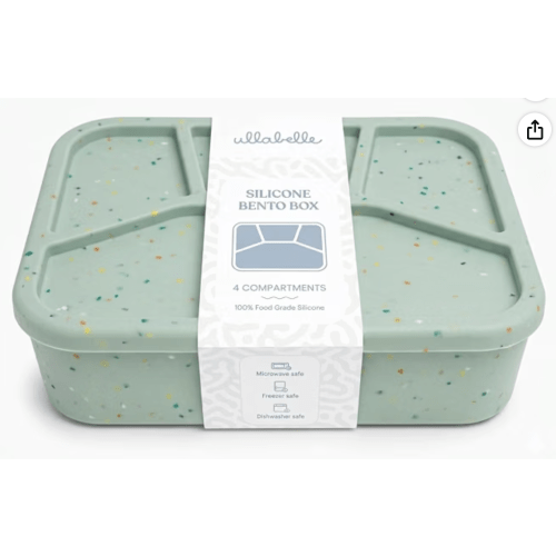 Leak Proof Square Bento Box Food-Grade Silicone Bento