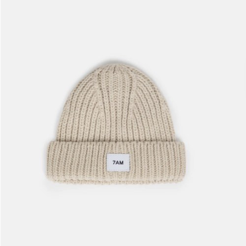 Beanie - Chunky 0-6 Sand