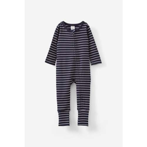 The Billie Long Sleeve Rib Romper