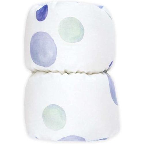 Pello Comfy Cradle Nursing Arm Cushion, Breastfeeding and Bottle Feeding Pillow, Head Support, Reversible Adjustable Nursing Cushion for Newborn. (Oxford/Blue)