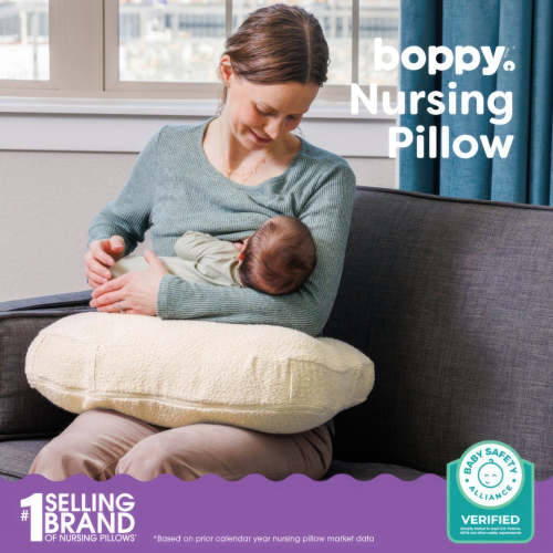New Luxe Boppy Nursing Pillow - Premium Breastfeeding Pillow | Boppy