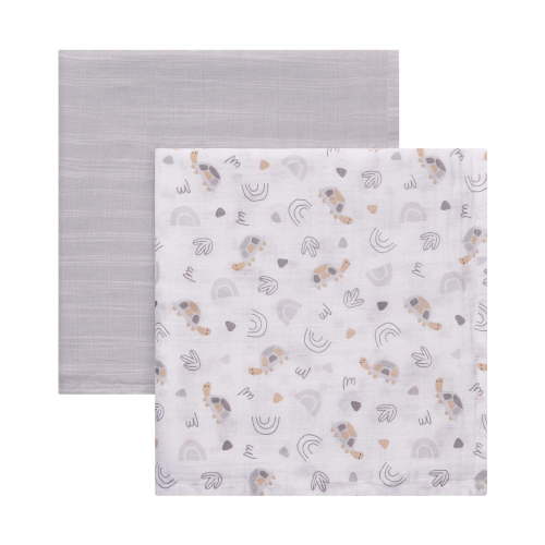 George Baby Muslin Swaddling Blankets, 2-Pack, organic cotton - Walmart.ca
