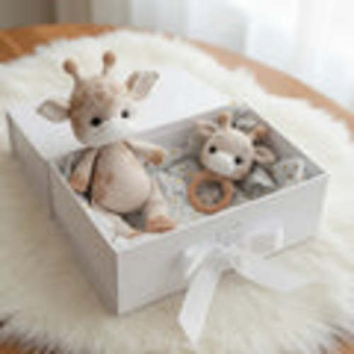 Crochet Giraffe Toy Gift Set – Joy Gift London