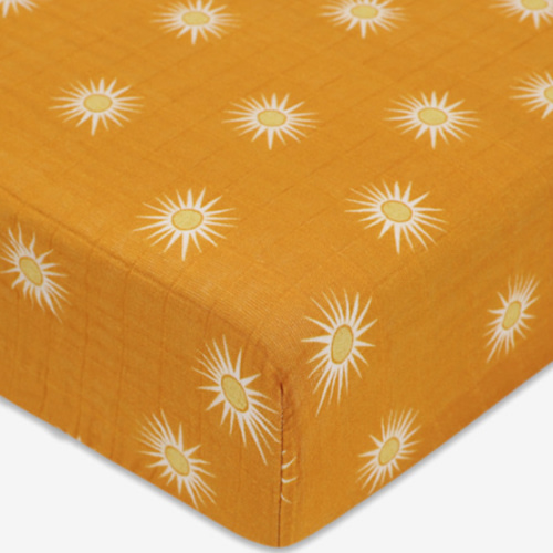 Babyletto Crib Sheet in GOTS Certified Organic Muslin Cotton