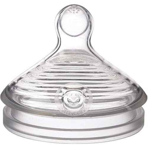 NUK Simply Natural Replacement Nipples, Fast Flow, 2pk